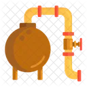 Armazenamento De Mlng Armazenamento De Gln Tanque De Gas Ícone