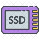 SSD Armazenamento Dispositivo De Armazenamento SSD Ícone