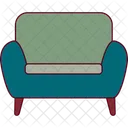 Armchair Furniture Chair Icon