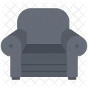 Armchair House Furniture Icon