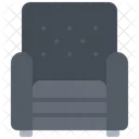 Armchair Sofa Furniture Icon