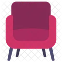 Armchair Sofa Interior Icon