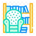 Armchair Library Room Icon