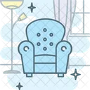 Armchair Chair Comfortable Icon