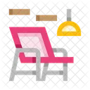 Room Armchair Chandelier Icon