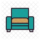 Armchair Sofa Furniture Icon