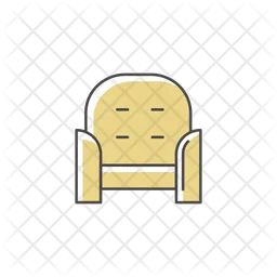 Armchair Front  Icon