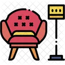 Armchair Household Seat Icon