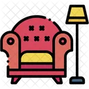 Armchair Sofa Couch Icon