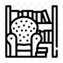 Armchair Library Room Icon