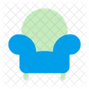 Armchair Sofa Furniture Icon
