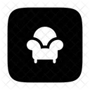Armchair Sofa Furniture Icon