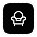 Armchair Sofa Furniture Icon