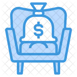 Armchair Payment  Icon