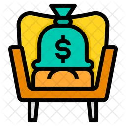 Armchair Payment  Icon