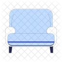 Armchair Wide  Icon