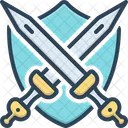 Armed Sword Warrior Icon