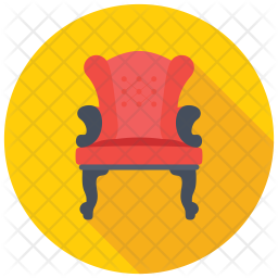 Armed Chair Icon