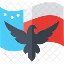 American Badge Independent Icon
