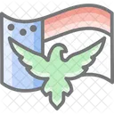 American Badge Independent Icon