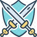 Armed Sword Warrior Icon