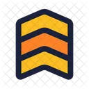 Grade Militaire Insigne Grade Icône
