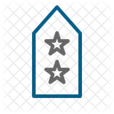 Armeestern Ehrenstern Sternband Symbol