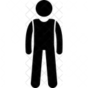 Armelloses T Shirt Befestigt Mode Symbol