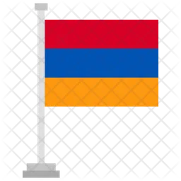 Armenia Flag Icono