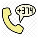 County Dial Code Expand Filledoutline Icon