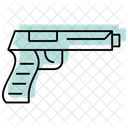 Armes Couleur Ombre Thinline Icone Icon