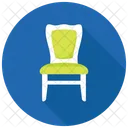 팔걸이 없는 의자  아이콘