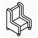Armless Sofa  Icon