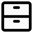 Classement Cabinet Tiroir Icône