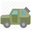 Armored Vehicle Military Icon
