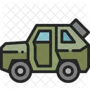 Armored Vehicle Military Icon
