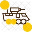 Armored Vehicle Military Protection Icon