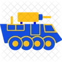 Armored Vehicle Military Protection Icon