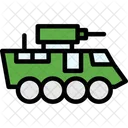 Armored Vehicle Military Protection Icon