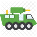 Armored Vehicle Military Protection Icon