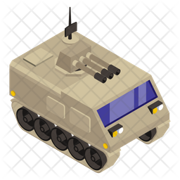 Armoured Tank Icon