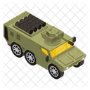 Army Vehicle Army Transport Armoured Vehicle Icon