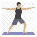 Arms Exercise Yoga Gymnastic Icon
