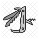Army Camping Knife Icon