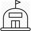 Army Base Military Camp Icon