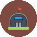 Army Base Military Camp Icon