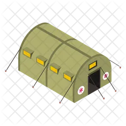 Army Camp  Icon