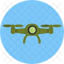 Drone Camera Army Icon
