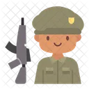 Army Soldier Military 아이콘