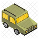 Military Vehicle Armoured Jeep Military Jeep Icon